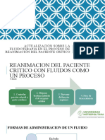 Actualización Sobre La Fluidoterapia en El Proceso de