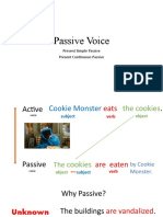 Present Simple Present Continuous Passive Voice Classroom Posters Grammar Guides Oneonone Activiti 129802