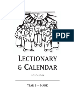Lectionary Year B 2020-21 A4 Print