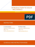 Apl 104 - Introduction To Solid Mechanics