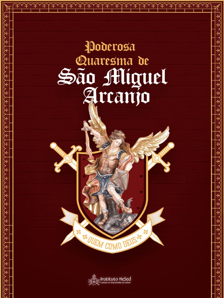 Quaresma de São Miguel1 PDF Miguel (Arcanjo) Anjo