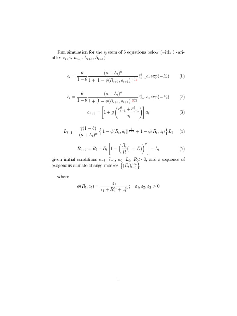 Simulation | PDF