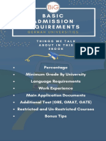 Basic Admission Requirements (2)