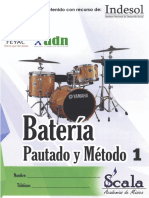 Batería Pautado y Método 1