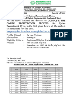 KIIT Students Cytiva Recruitment Registration