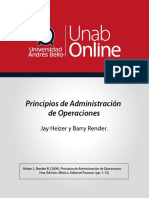 Principios de Administración de Operaciones