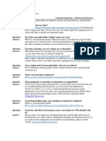 Computer Ergonomics - Questions and Answers: EH&S Computer Workstation Self-Assessment & Training Program