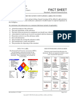 Hazard Communication Container Labeling Guide 0