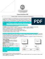 Protocolos de Comunicación y Sincronización Examen Final Redes 2018