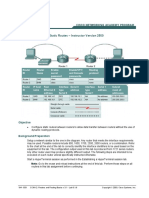 Lab 6.1.6 Configuring Static Routes - Instructor Version 2500