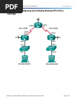 Week 9 Lab - Configuring and Modifying Standard IPv4 ACLs - ILM