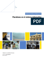 Sebastián Zárate - Pluralismo en el sistema informativo