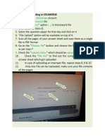 Edumerge Homework View More ( ) : Procedure For Uploading in EDUMERGE