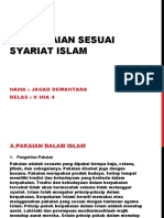Berpakaian Sesuai Syariat Islam
