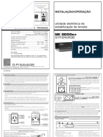 Unidade Eletrônica de Estabilização de Tensão: MK 6000ex