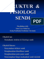 Struktur & Fisiologi Sendi