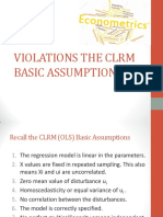 Chap 567 Violations of CLRM
