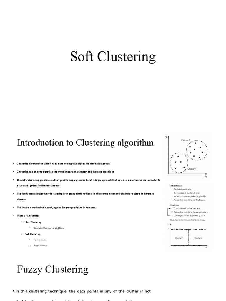 Soft Clustering | PDF | Cluster Analysis | Intelligence (AI) & Semantics