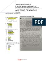 KEMENTERIAN AGAMA MADRASAH ALIYAH NEGERI 6 TASIKMALAYA LETTER