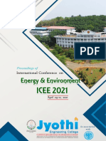 ICEE 2021 Proceedings on Energy & Environment