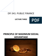 DFI 341 - LECTURE III - Principle of Max Social Welfare - R