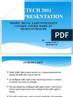 ICETECH 2011 Paper Presentation: Traffic Signal Light Intelligent Control System Based On Microcontroller