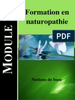Module 1 Formation en naturopathie - Notion de base