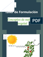 1-Taller de Formulacion SN Conceptos de Nutricion