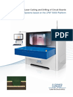 Multipurpose Systems Based On The LPKF 5000 Platform: Stress-Free Laser Cutting and Drilling of Circuit Boards