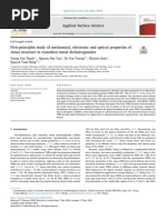 Applied Surface Science: Full Length Article