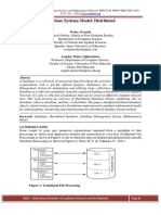 Distributed Database Systems Model Explained