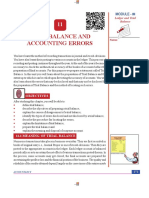 Trial Balance and Accounting Errors: Module