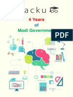 4 Years of Modi Government