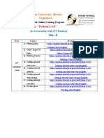 On "Python 3.4.3": Assam University, Silchar Organizes