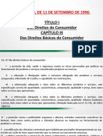 Direitos Básicos do Consumidor na Lei 8.078