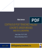Continuous PT PPC Girder Bridges - 20200401