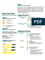 CV Muhammad Faisal MT MITRA10