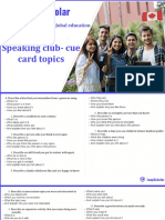 Leap Scholar-Speaking Club-72 Cue Card Topics