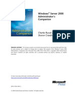 Windows Server 20008 Administrator S Companio