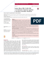 Effect of Genetic Strains (Ross 308, Cobb 500 and Hubbard F15) On Immune Response Against Newcastle Disease Vaccine in Broiler Chickens