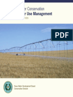 Irrigation Water Use Management