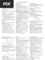 Data Science Cheatsheet