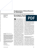 2002 - Screening For Preclinical Disease Test and Disease Characteristics - Herman Et Al.