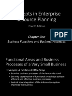 Concepts in Enterprise Resource Planning: Chapter One Business Functions and Business Processes