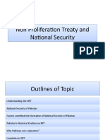 NPT's Role in Pak National Security