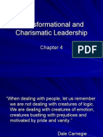 Transformational Leadership and Charismatic Leadership Compared