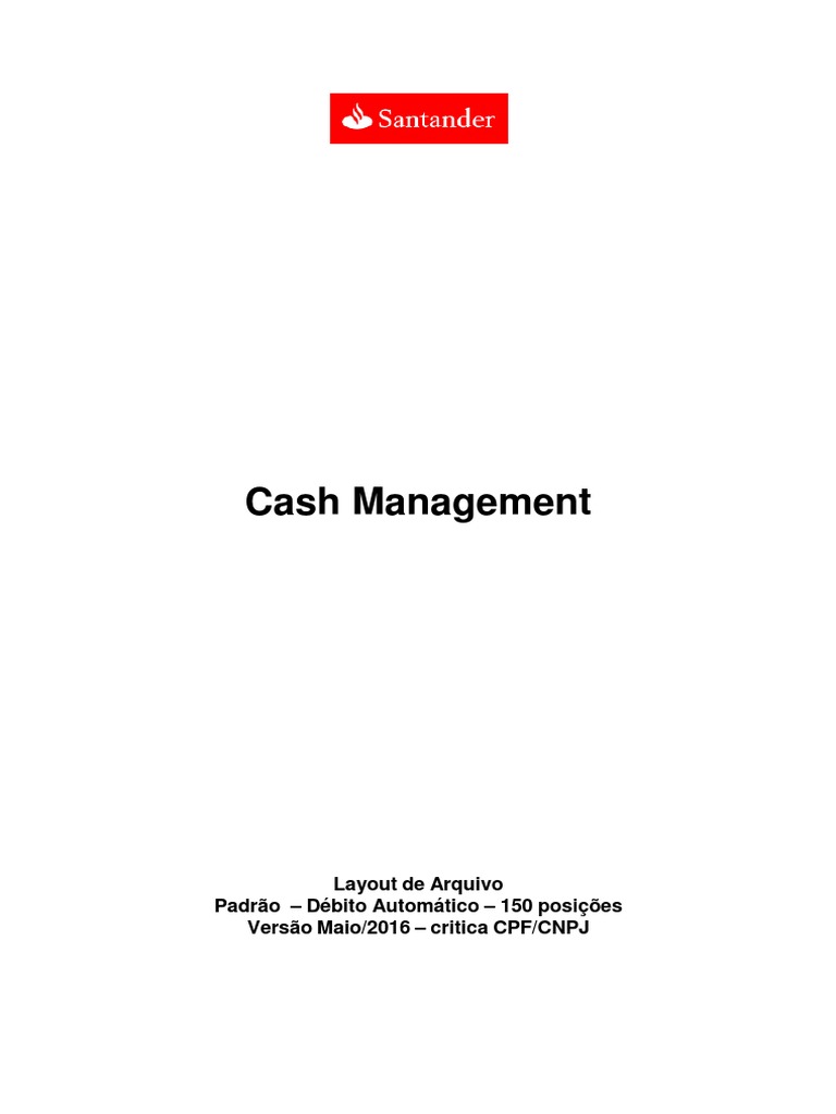 Banco Santander - Debito Automático | PDF | Conta de transação