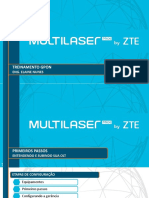 Multilaser PRO by ZTE - CONFIGURAÇÃO OLT