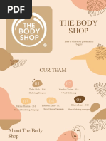 The Body Shop: Here Is Where Our Presentation Begins