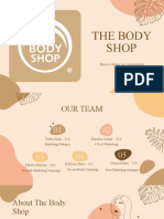 THE BODY SHOP'S SOCIAL MISSION AND MARKETING STRATEGIES